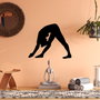 Wallity Yoga 14 Escultura de Pared Negra
